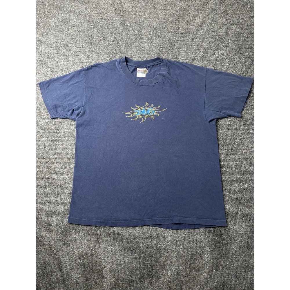 Mens Deep Blue Something DBS Tour Rock Breakfast at Tiffany T-Shirt, Size XL